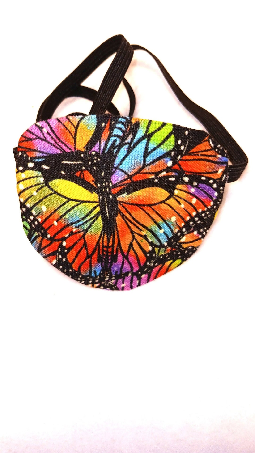 Woman's Handmade Eye Patches garden Butterflies/ Eye Care/ Vision Aid
