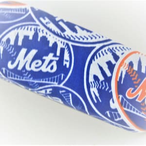 Estuche rígido unisex para gafas para adultos, con temática de los N.Y. METS, hecho a mano, accesorio para la vista, artículo de mano o bolso, artículo de regalo para la vista,