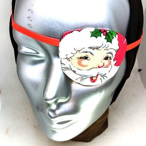 Handmade Santa Claus Eye Patch – Christmas Holiday Style proSEOhq