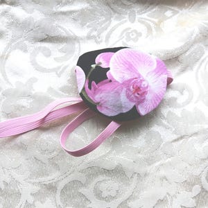 女性用ハンドメイドアイパッチ「ORCHIDS」/アイケア/健康と美容/白内障治療/ファッションアクセサリー/ハイファッション/2スタイル