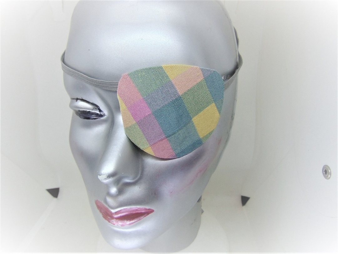 Handmade Eye Patch, madison Avenue/ Eye Care/ Designer Eye Patch/ Adult Eye Patch / Custom Eye