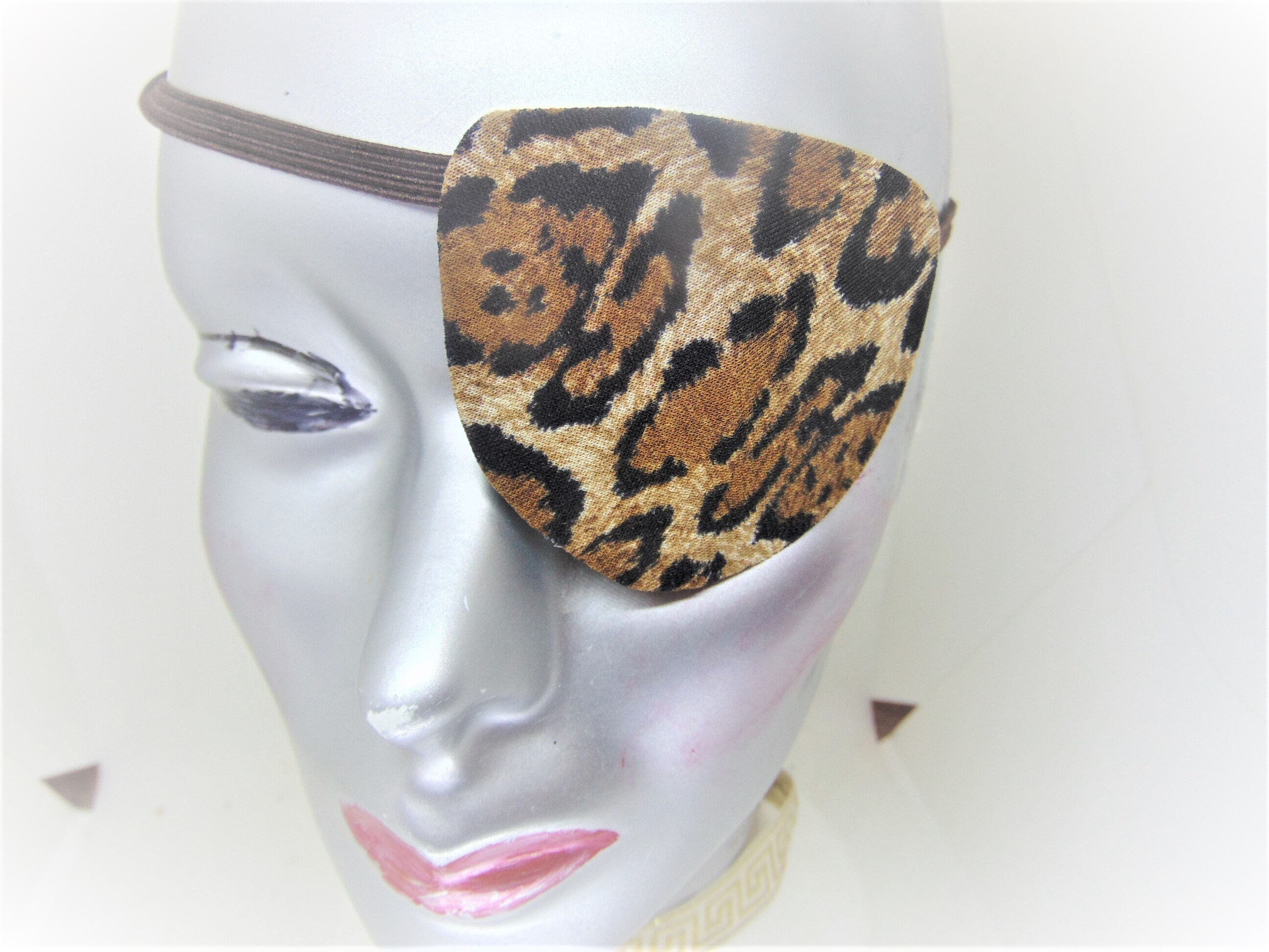 Man's Handmade Eye Patch african ANIMAL Print/ - Etsy Man's Handmade Eye Patch african ANIMAL Print/ - Etsy