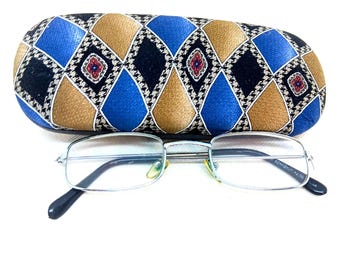 Unisex Hard Eyeglass Case, "THE PARAGON", Sophisticated Design, Handmade PproSEOhq fashion fancy unisex proSEOhq