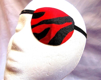 Handmade Charmeuse Eye Patch, Fashion Ocular Aid unisex designer woman's proSEOhq