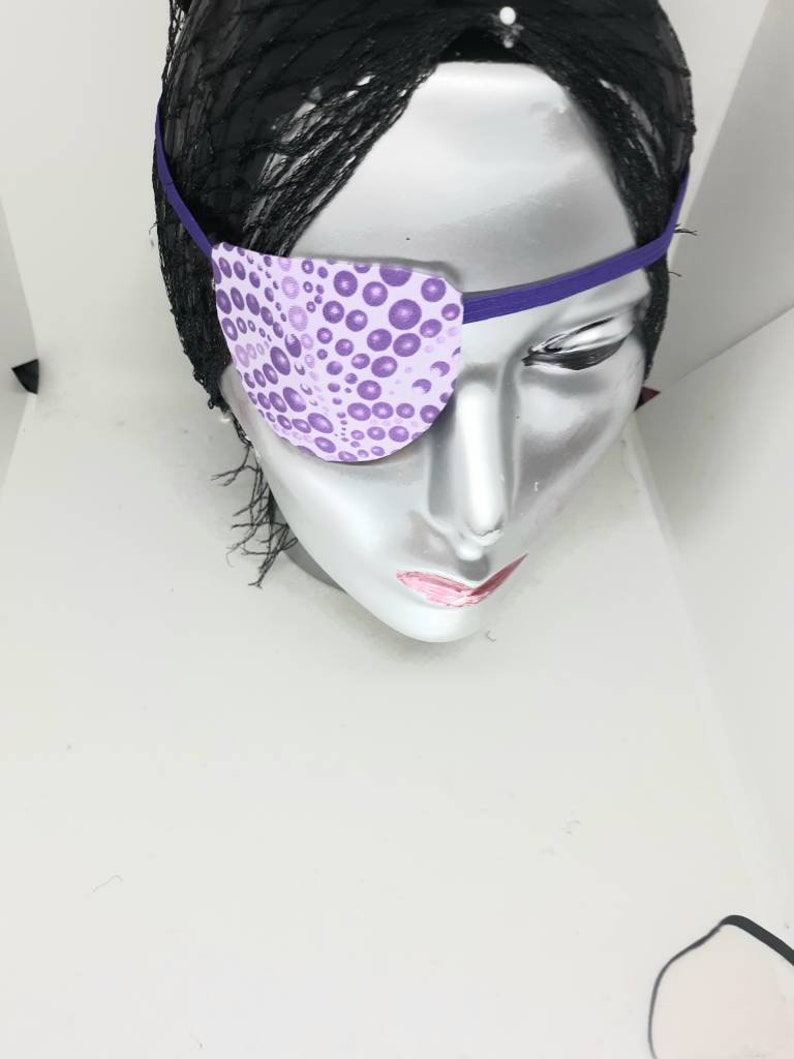 Woman's Handmade Cotton Eye Patch colorful Etsy UK