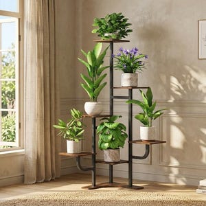 Wooden Multi Tier Plant Stand - Etsy