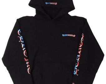 Matty Boy USA Graphic Black Pullover Cozy Hoodie