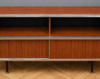 Enfilade moderniste des années 1950-1960, attribuée à Georges Frydman, designer français reconnu.
