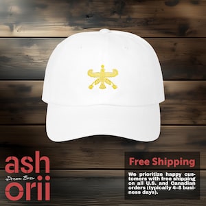 Iran Cap with Bold faravahar Embroidery | Iranian Hat,  Gift for Iranian Friends | Perfect for Outdoor Activities, Persian Pride