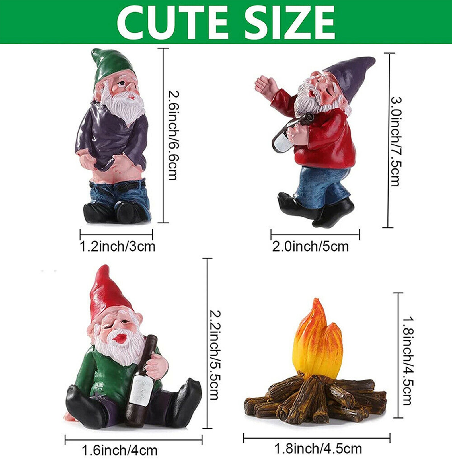 mini gnome figurines bulk