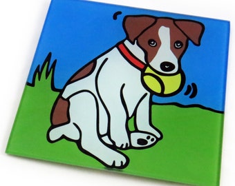 Vintage Real Photo Jack Russell Terrier Puppy Dog Postcard Etsy