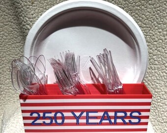 250 Year Anniversary Plate Caddy
