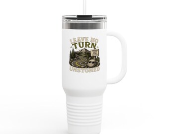 Tazza da viaggio Leave No Turn Unstoned