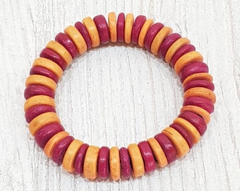 bracelet made from coco wood