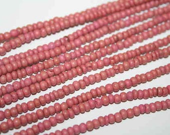 2-3mm Coconutshell Pucalet Rondelle 38cm strand, hole approx. 0.5mm, natural coconut beads, natural beads bio coco beads