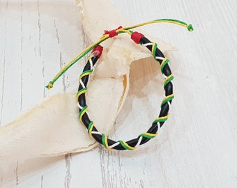 Surfer Macrame Beach Bracelet Cotton, Boho Beachwear, OBX Fashion, Surfer Jewelry, Friendship Bracelet, Festival Jewelry BG3118