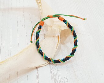 Surfer Macrame Beach Bracelet Coton, Boho Beachwear, Mode OBX, Bijoux Surfeur, Bracelet d’amitié, Bijoux Festival BG3117