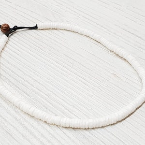 Muschel-Surfer-Kette aus echten Muscheln / ca.42cm / Surfer-Kette / Beach-Schmuck / Boho Style, Beach Fashion, Boho Halskette mit Muscheln,