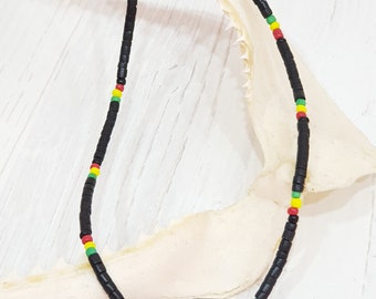 Collier surfeur 42 cm Maui Style Surfer Collier Bijoux de plage / Style Boho, Mode plage, Collier Boho OBX