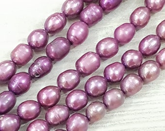 Cultured pearls 6-8mm, approx. 50 pieces / 3002-4832