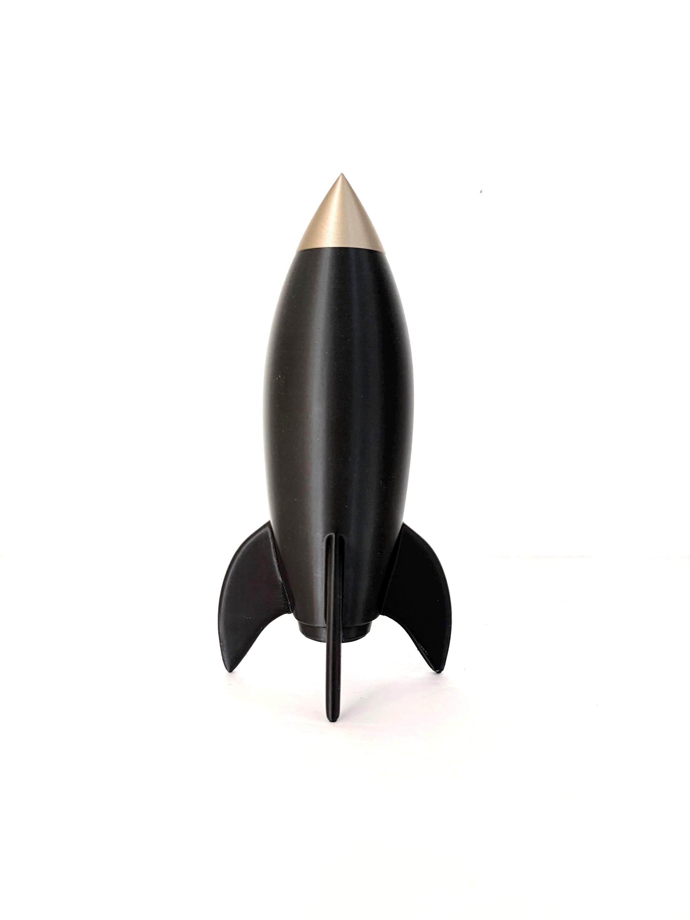 Atomic Retro Rocket - Etsy