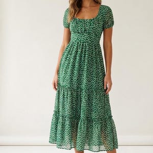 Maxi Dress With Short Sleeves - Etsy UK Maxi Dress With Short Sleeves - Etsy UK
