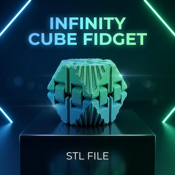 Infinity Cube Fidget Toy - Etsy