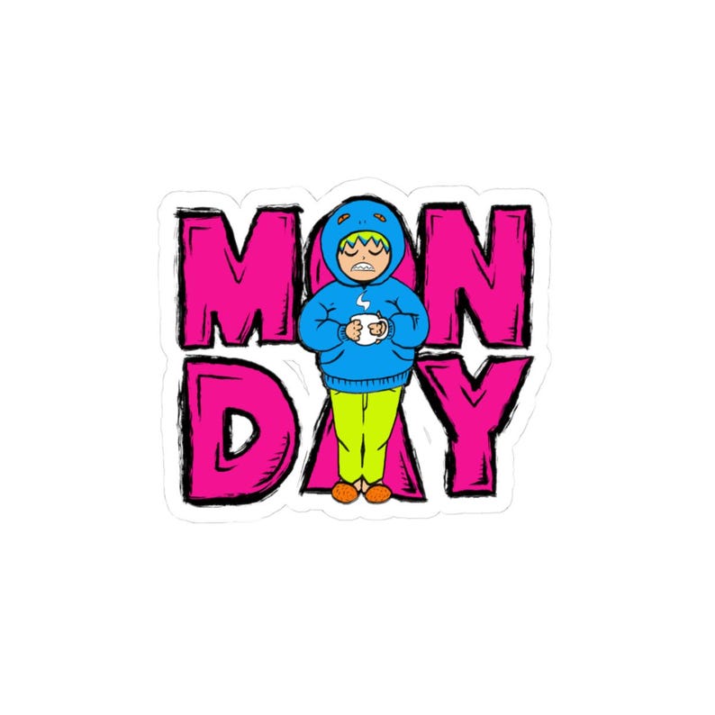 Monday Sticker