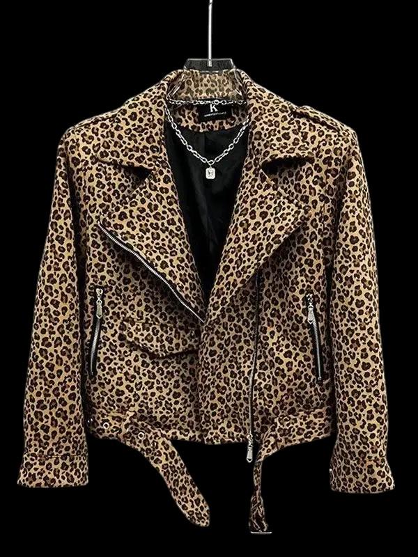 Y2k Leopard Jacket - Etsy