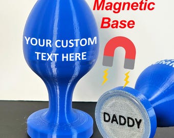 Enfeite magnético de foguete para carro ou mesa, foguete impresso em 3D, presente divertido para empresas americanas, presente engraçado para colega de trabalho, bônus de fim de ano