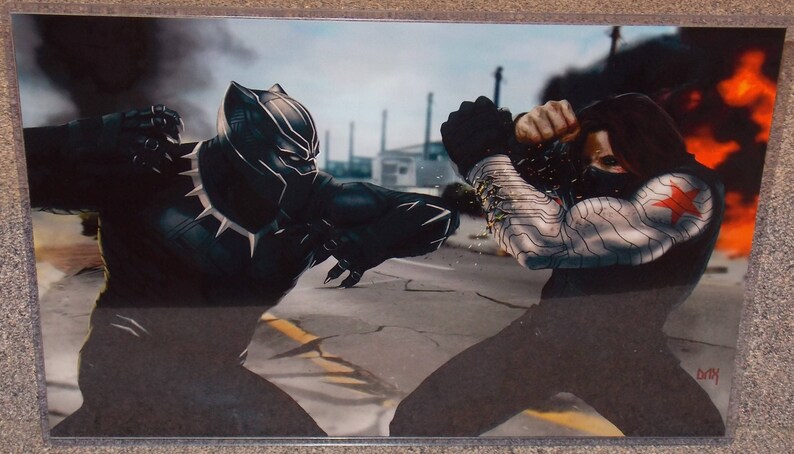 Winter Soldier Vs Black Panther