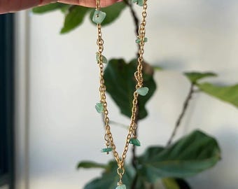 Tobillera de cristal personalizada