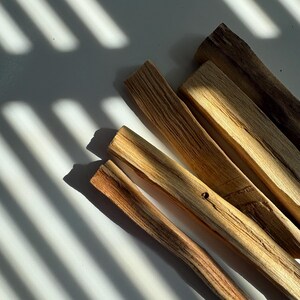 Palo Santo Sticks: Cleansing, Energy Replenishing, High Vibration Incense