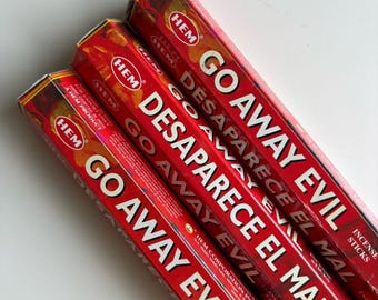 Go Away Evil HEM incense | return to sender, spiritual protection