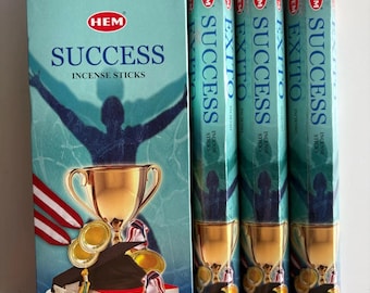 Encens HEM Success pour attirer des résultats positifs