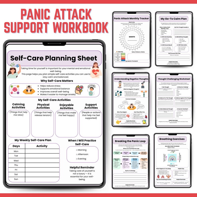 Panic Attack Therapy Bundle, Panic Attack Guide image 4