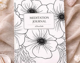 Printable Meditation Journal | Guided Reflection, Yoga Nidra, Mindfulness (Digital Download)