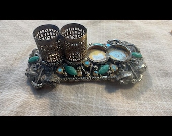 Vintage 1950s Lipstick Holder - Missing two holders