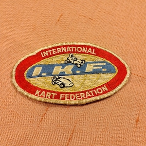 Antique International Kart Federation patch