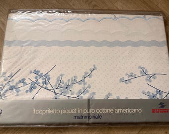 Colcha Zucchi Vintage Piquet, tamaño doble 270x250 cm, algodón puro.