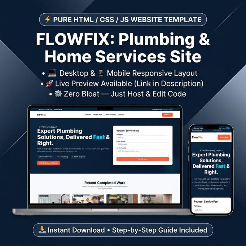 plumber website