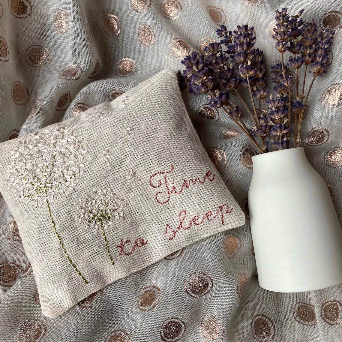 Herbal Sleep Pillows Lavender Lemon Balm and Chamomile for Etsy