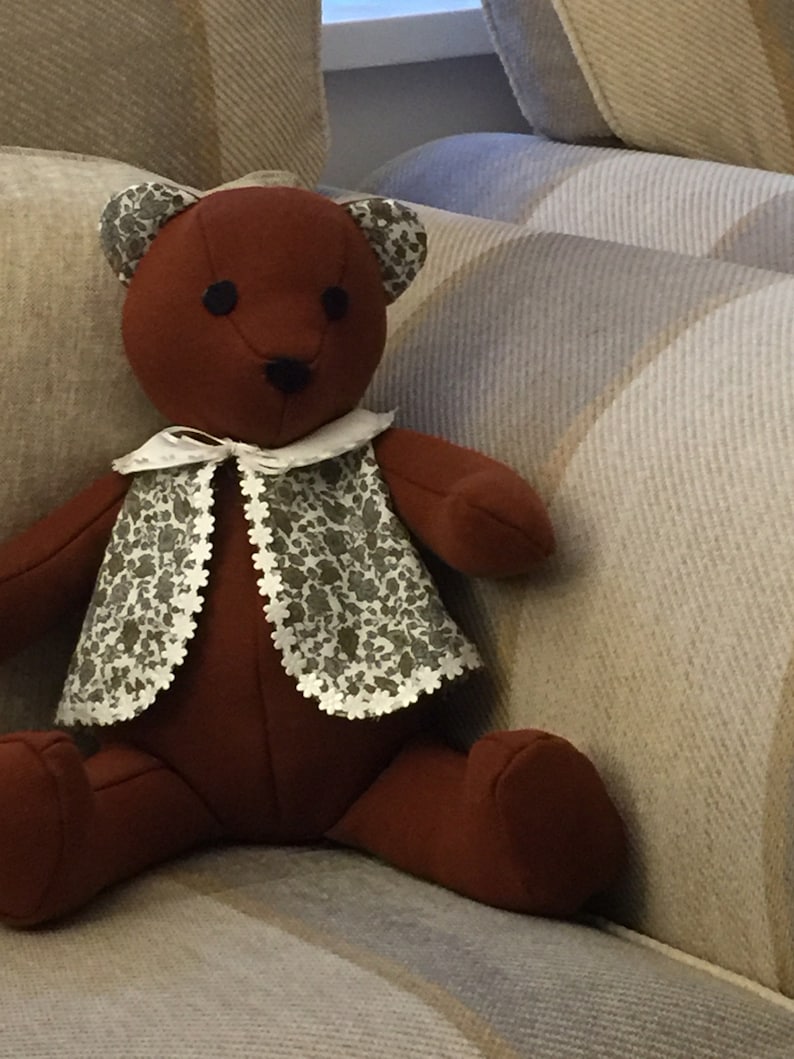 Printed 18 Inch Memory Bear Pattern and Instructions RARE Simplicity ...