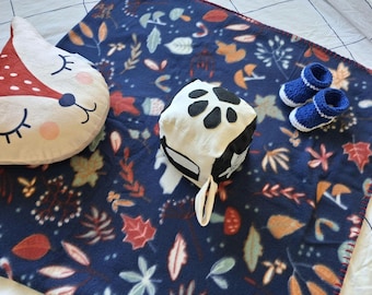 Cubo de actividades contrastantes para niños pequeños