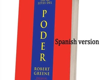 The 48 Laws of Power Spanish Edition by Robert Greene, Paperback Book