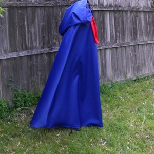 Long Hooded Medieval Cloak - Phantom of the Opera Christine Daae &quot;Wishing&quot; cloak costume - Renaissance - Wizard - Wedding - Bridgerton cloak