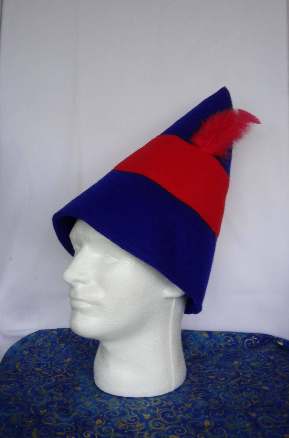 Blue elf hat on sale