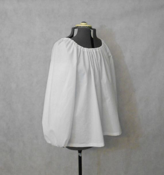 Modest Long Sleeve Peasant Blouse Pirate Costume Womens Renaissance Colonial Costume Civil War Costume Ariel Renaissance Peasant Etsy