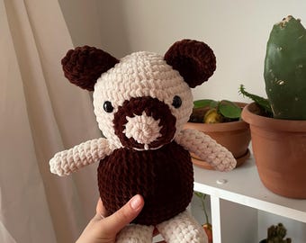 手作りのクマのぬいぐるみ