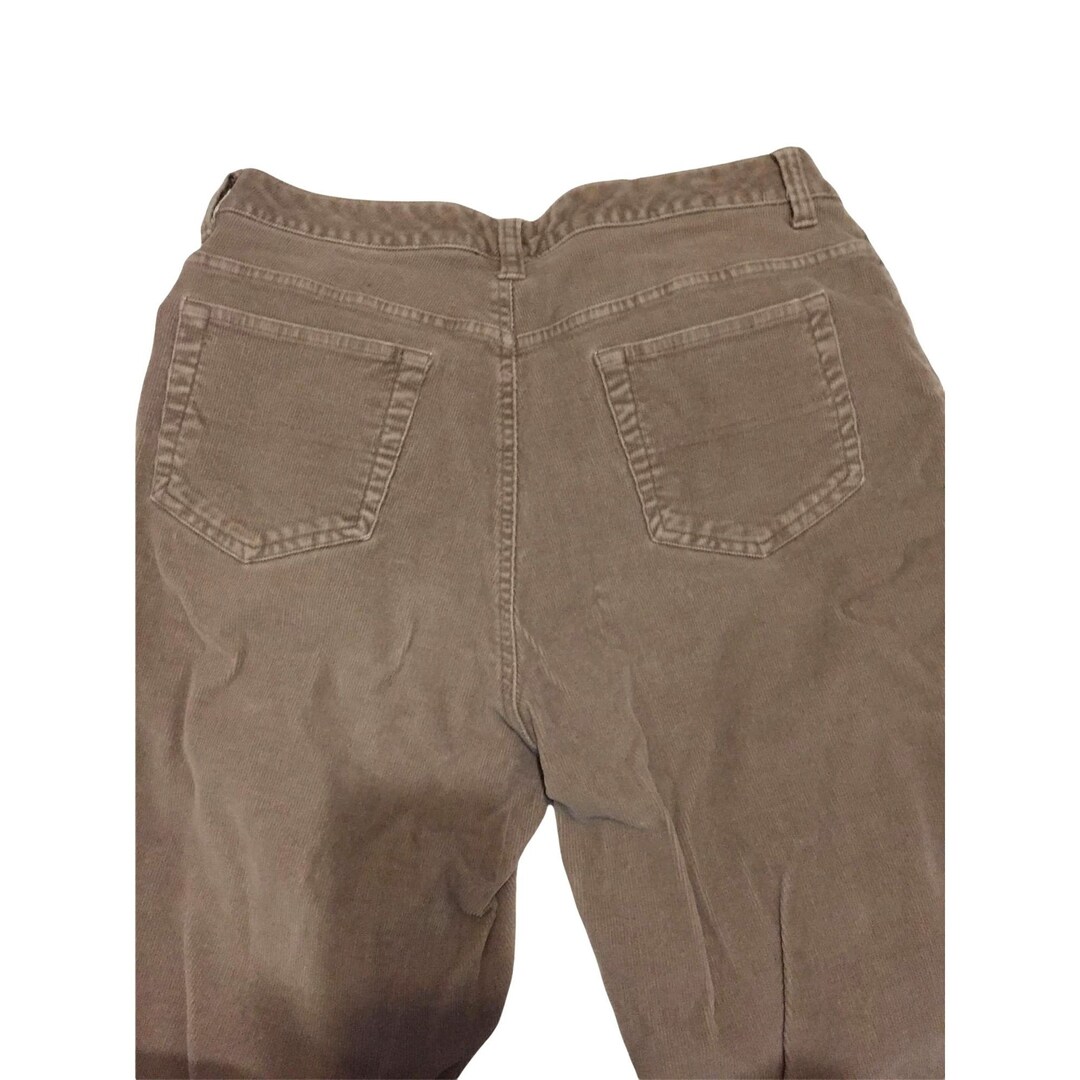 Pantalon St Johns Bay – Velours Côtelé Marron – Taille 14P (petite) – Femme – Neuf